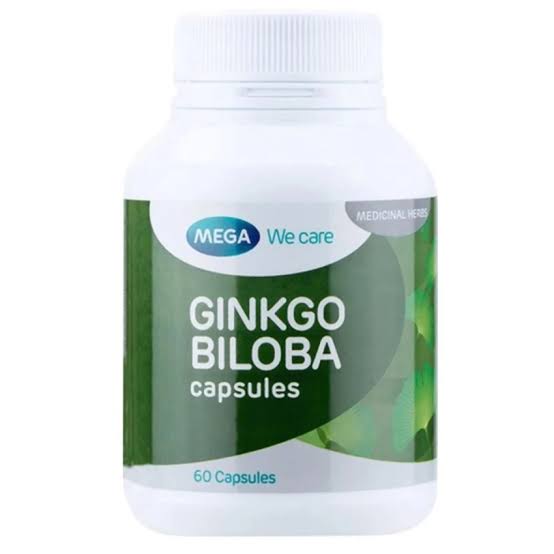 อาหารเสริมบำรุงสมอง Mega We Care Ginkgo Biloba