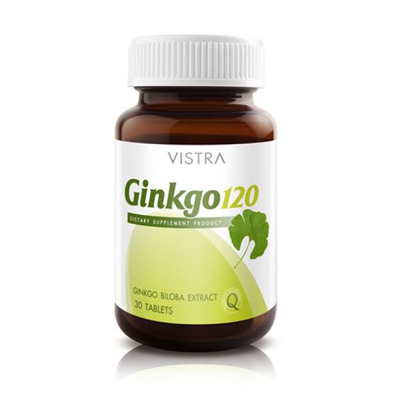 อาหารเสริมบำรุงสมอง VISTRA Ginkgo 120