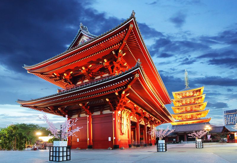 ที่เที่ยวโตเกียว - Asakusa Kannon Temple