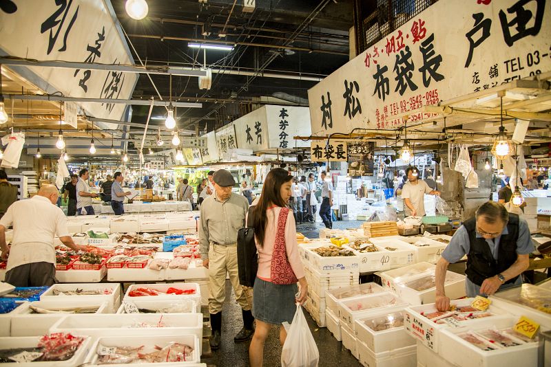 ที่เที่ยวโตเกียว - Tsukiji Fish Market
