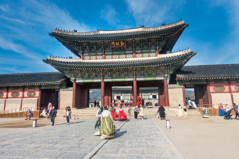 ที่เที่ยวเกาหลี - Gyeongbokgung Palace