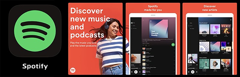 1- Music App - spotify