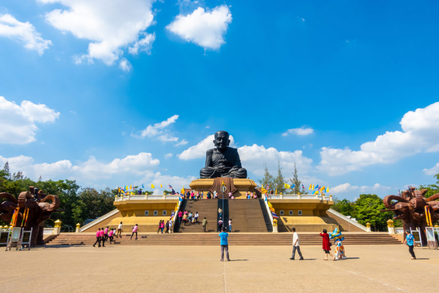 Hua-hin,thailand,17,Dec,2019,:,Luang,Pu,Thuat,Statue,At