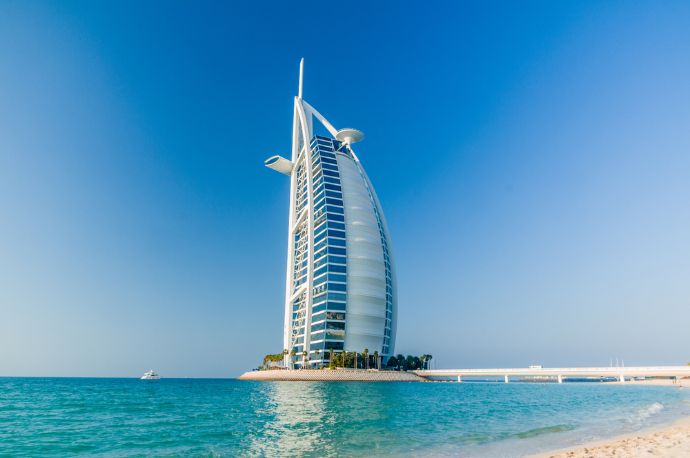 Dubai,uae-jan,22:,View,Of,The,Luxury,Beach,Of,Dubai,And
